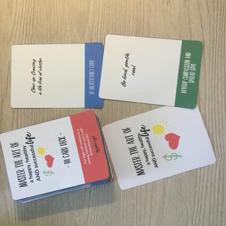 coaching cards a happy, healthy, successful life